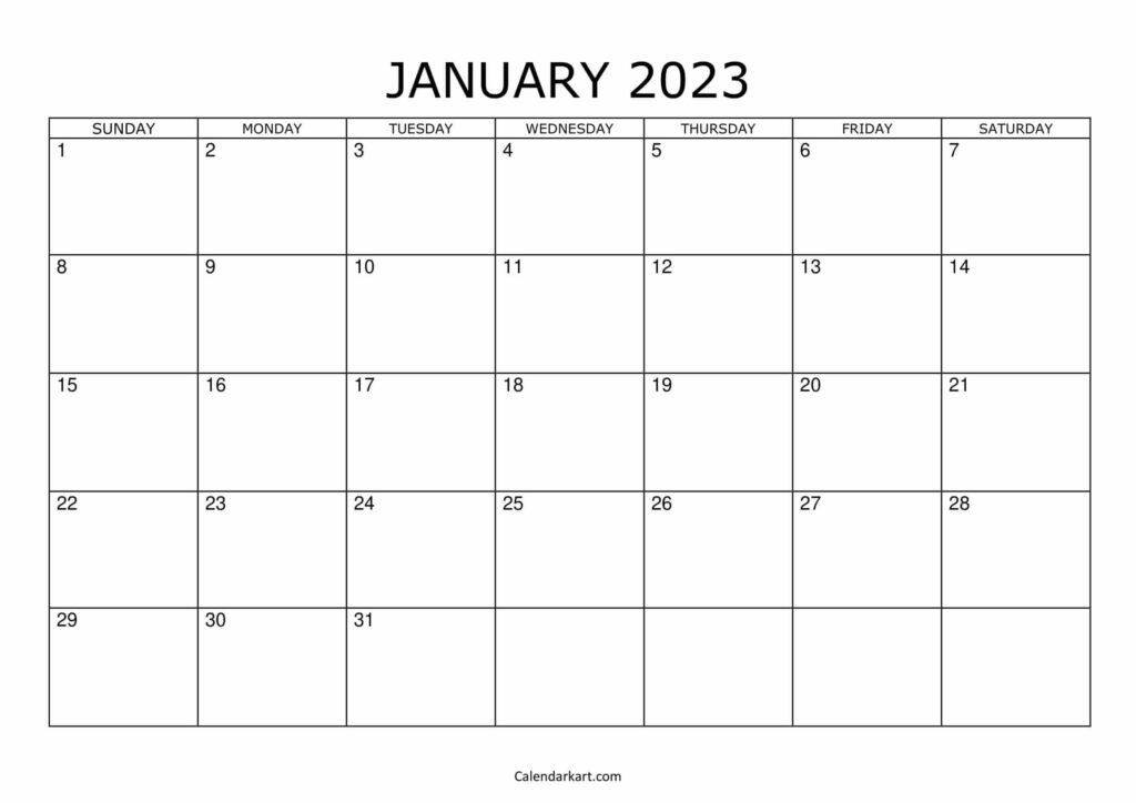 2023 Fillable Printable Calendar - 2024 Calendar Printable