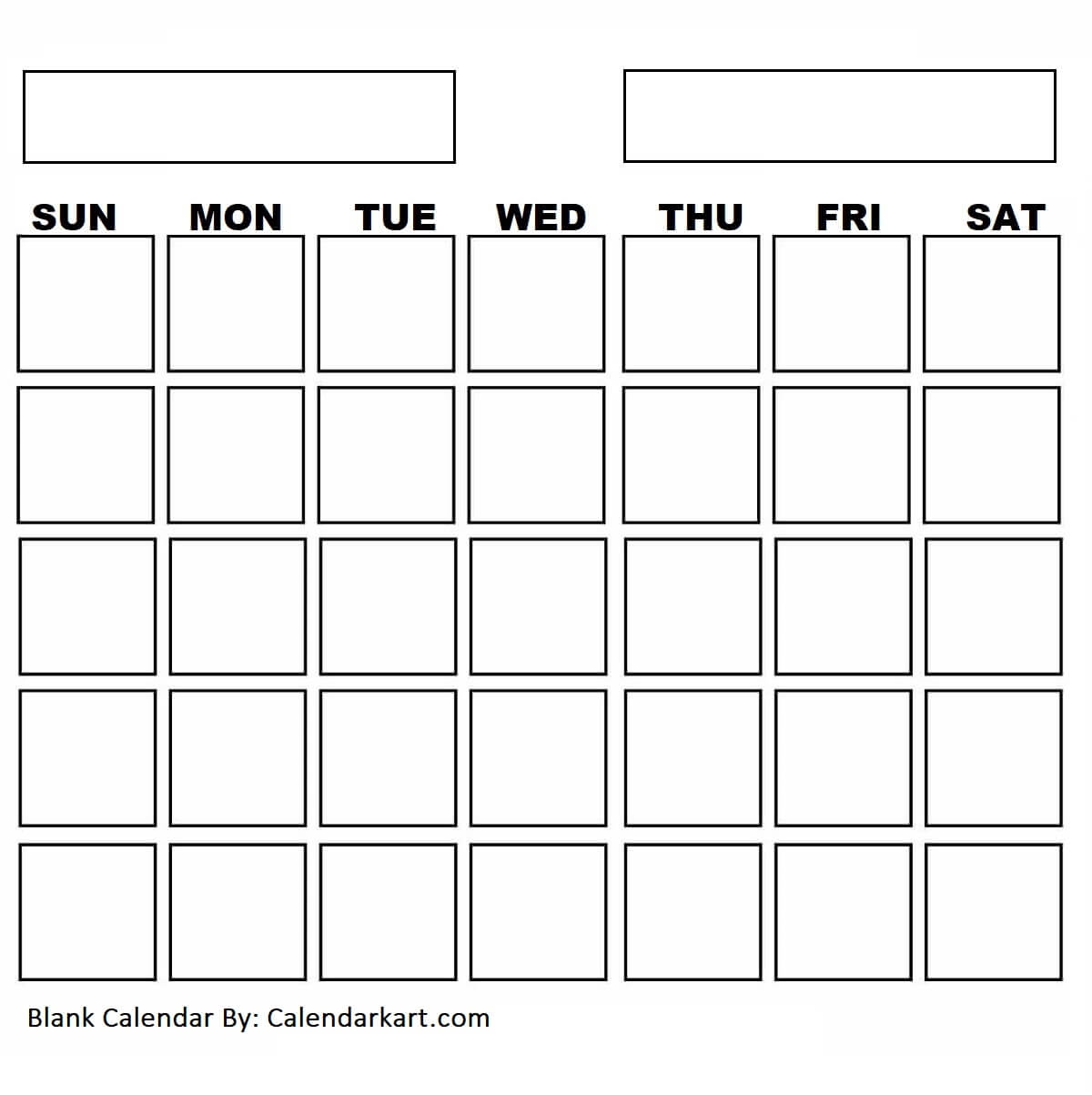 Blank Calendar Chart Free Printables Black And White 2023 Calendar Printable