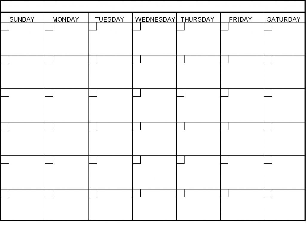 6 Week Printable Calendar Free Calendar Template Blank Calendar Template Blank Calendar