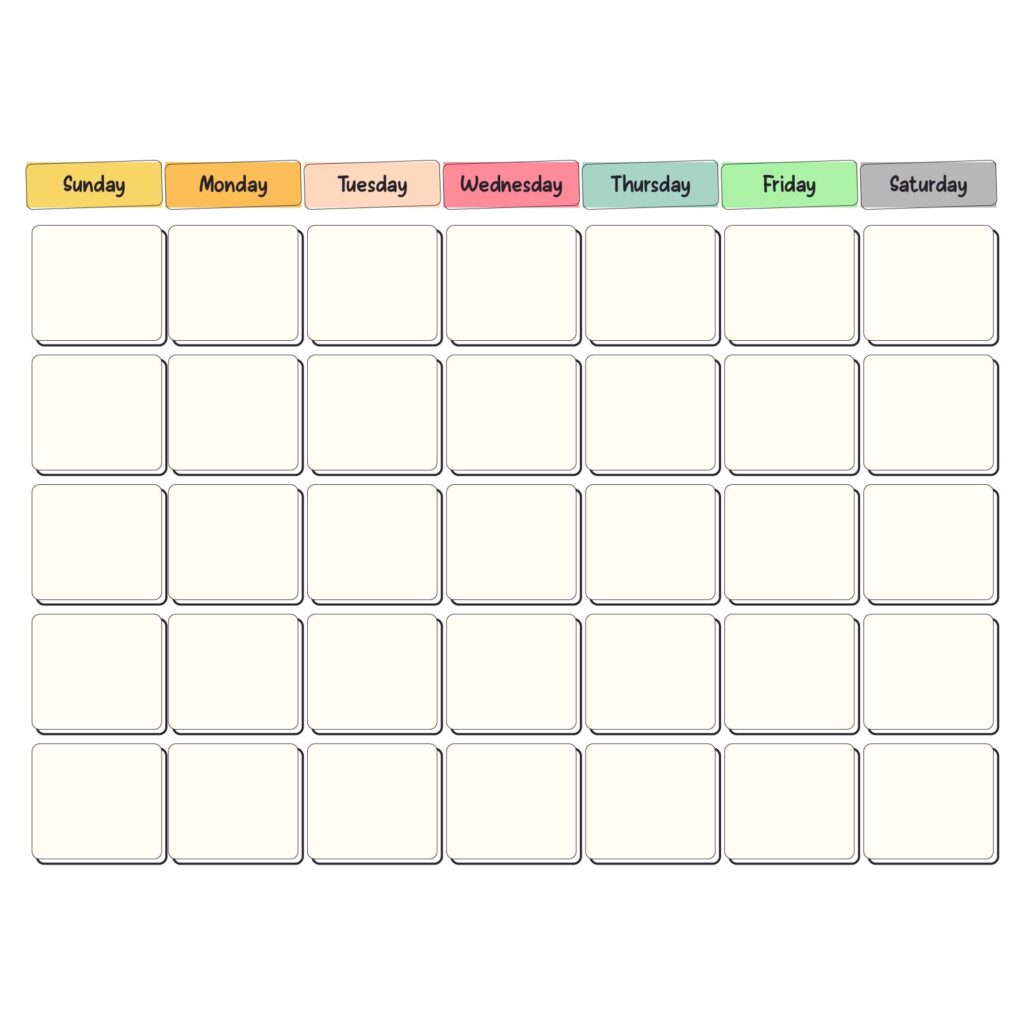 Best Printable Calendar Printablee