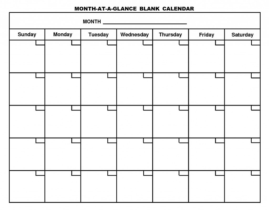 Printable Calendar Pages Monthly Activity Shelter